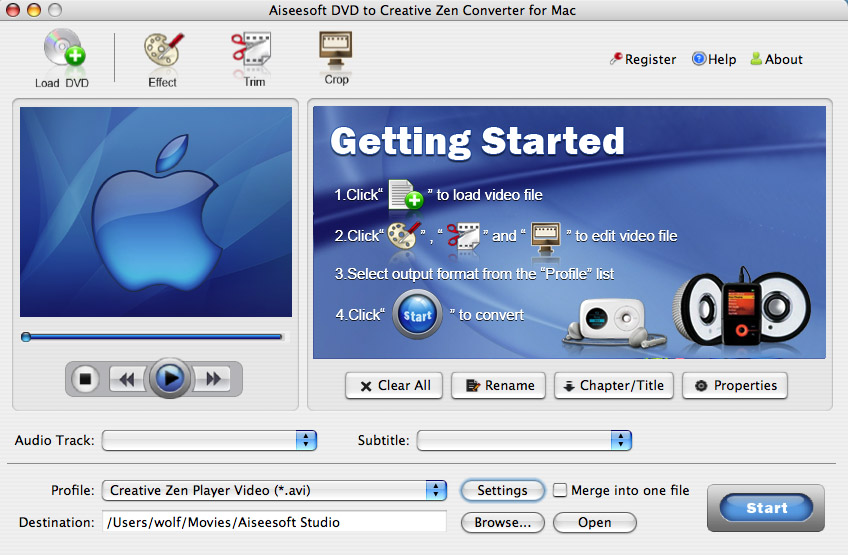 Creative Zen Mozaic Driver For Mac operating system